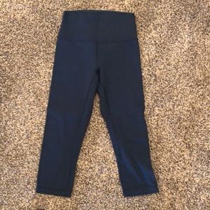 Lululemon baby wunder under crop leggings